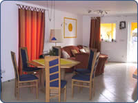 Ferienhaus Spree, Wohnzimmer